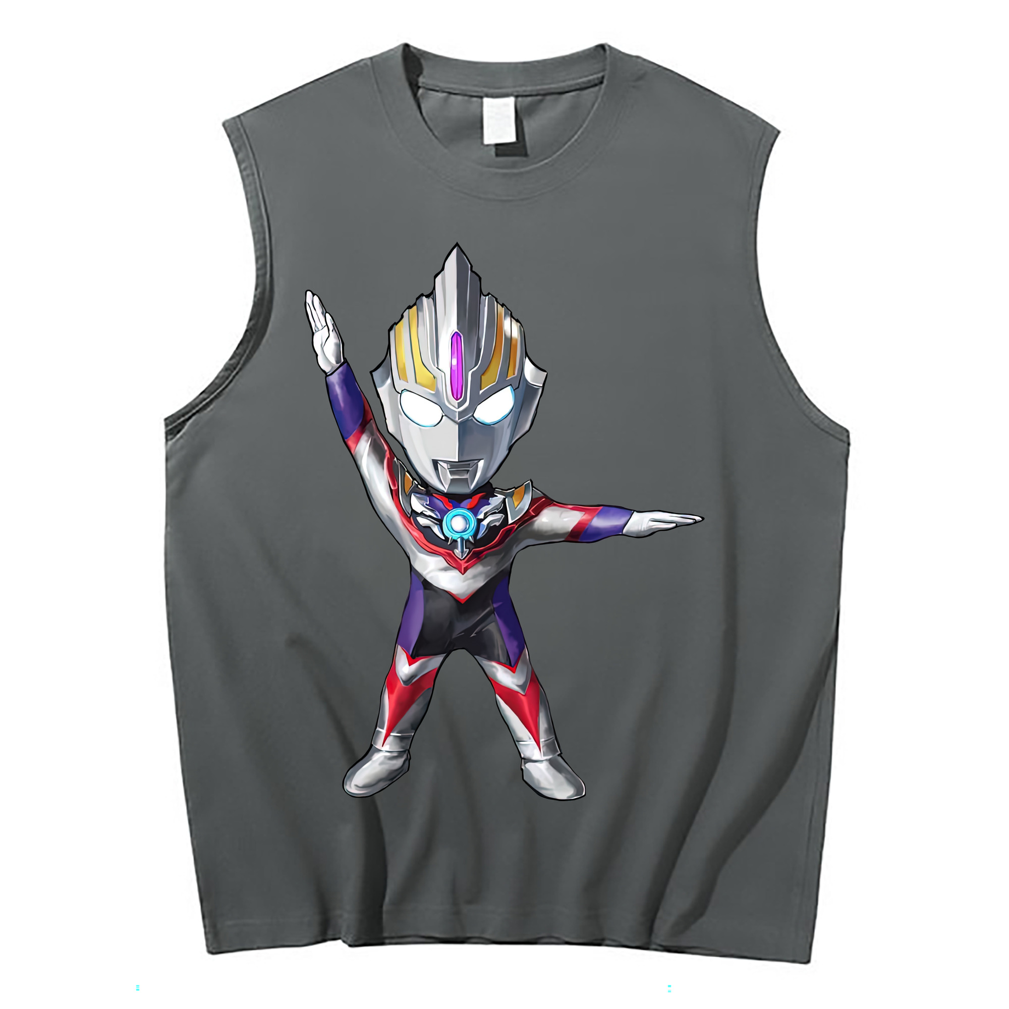 （画像用） ウルトラマン Ultraman コットン100％タンクトップ（フロントプリント）